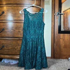 speechless green sparkle dress